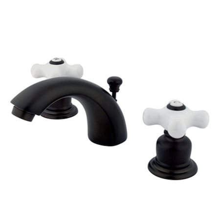 Kingston Brass KB955PX Victorian Mini-Widespread Bathroom Faucet, Oil Rubbed Bronze KB955PX